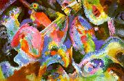 Wassily Kandinsky Flood Improvisation oil painting on canvas